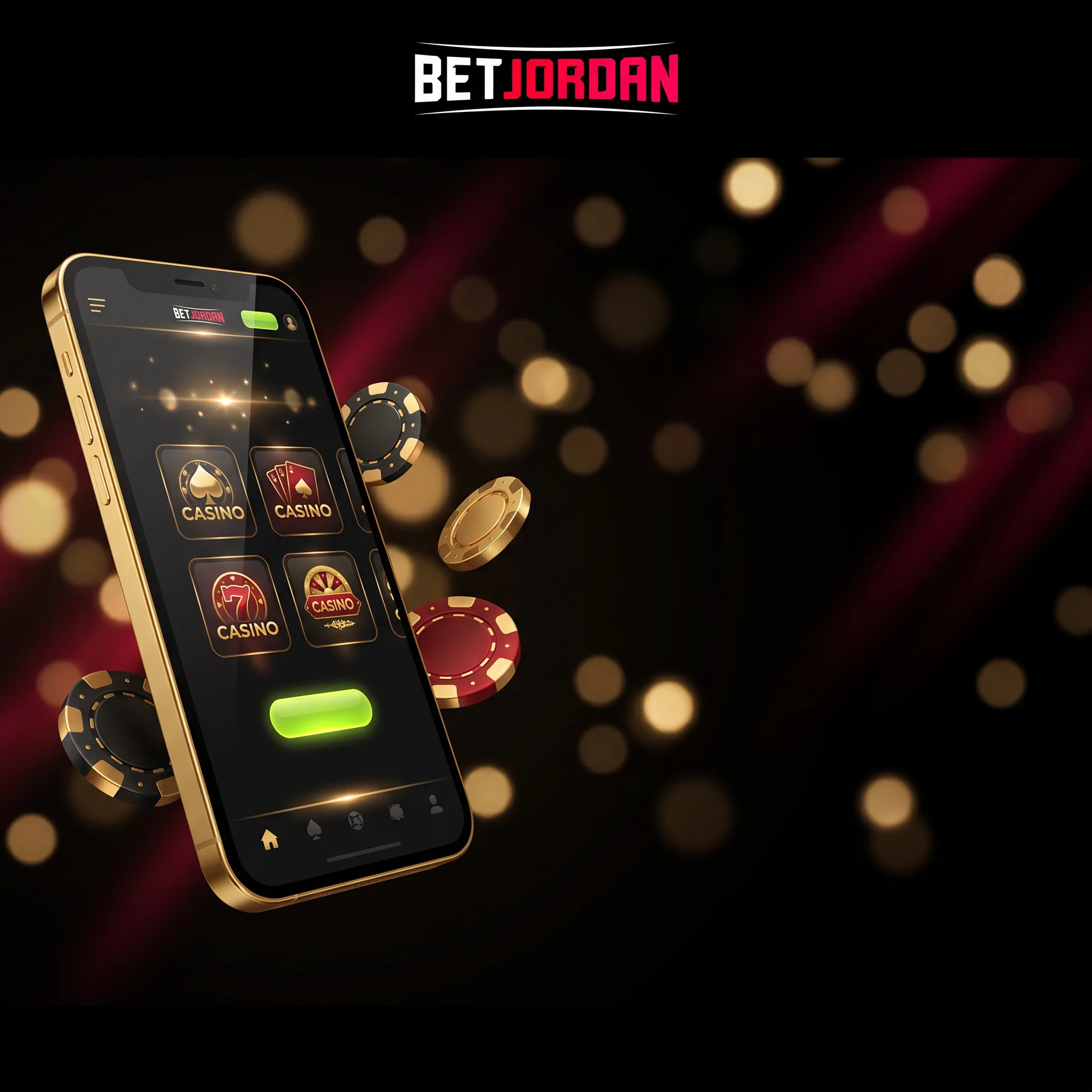 Playing BetJordan on a phone or tablet: what to tap and what to expect